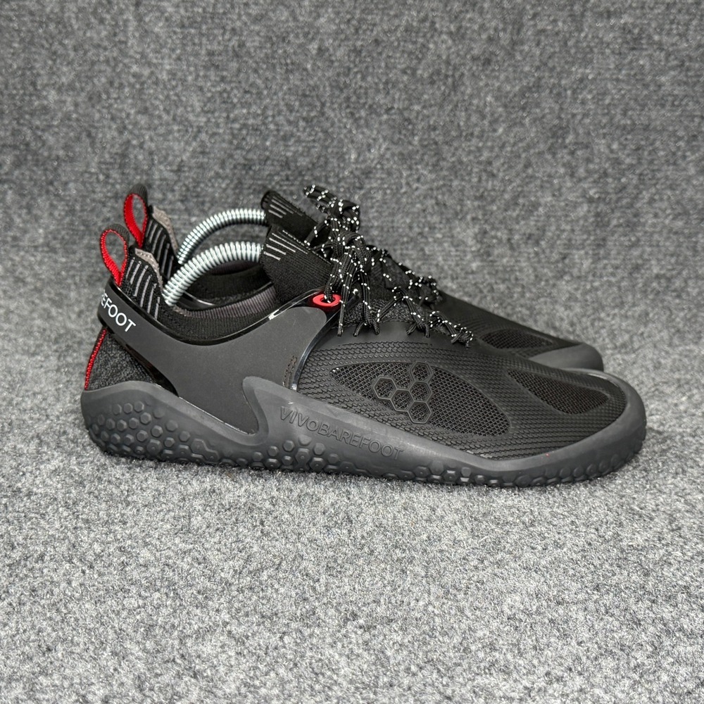 Vivobarefoot Motus Strength Training Shoes Women's 10 Black‎ Athletic Running